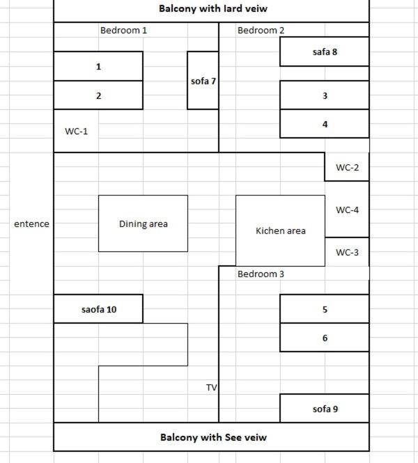 See View Apartment Magnolia 206 バトゥーミ エクステリア 写真